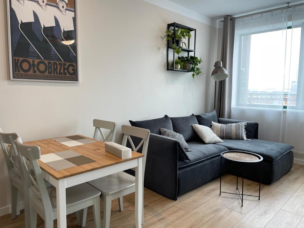 Apartament Z Balkonem Ul Portowa Kołobrzeg Eksteriør bilde
