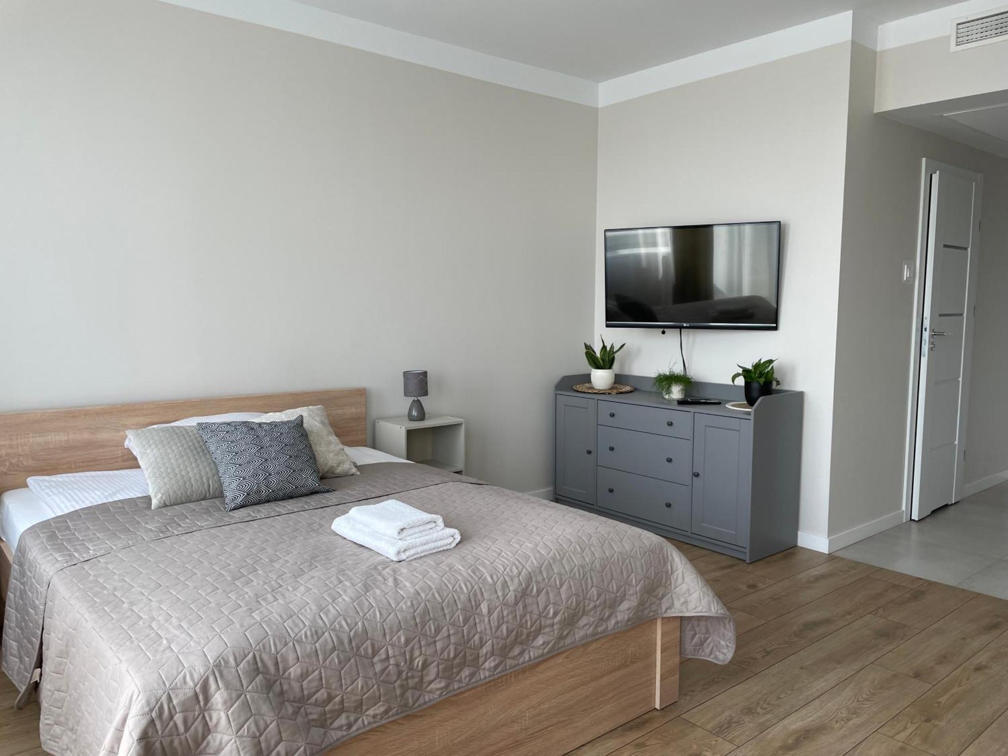 Apartament Z Balkonem Ul Portowa Kołobrzeg Eksteriør bilde